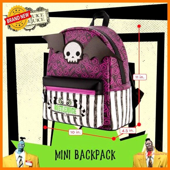 Mini Backpack Purse with Adjustable Straps, 11 Inch Travel Bag main image 6